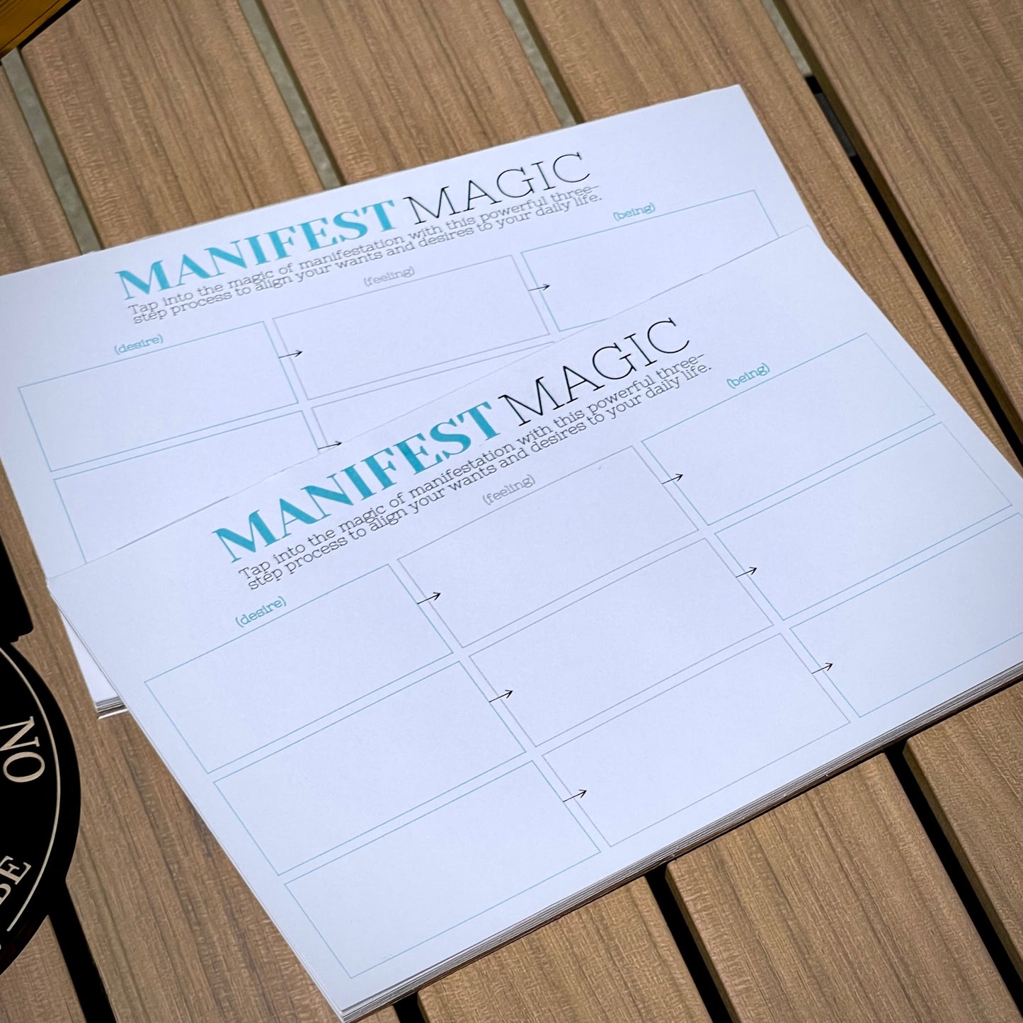 Manifest Magic Memo Pad