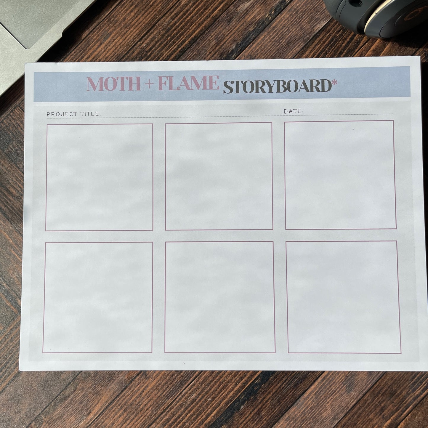 Moth+Flame: Storyboard Pad