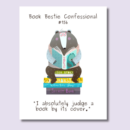 Greeting Cards For Readers - Cover Confession